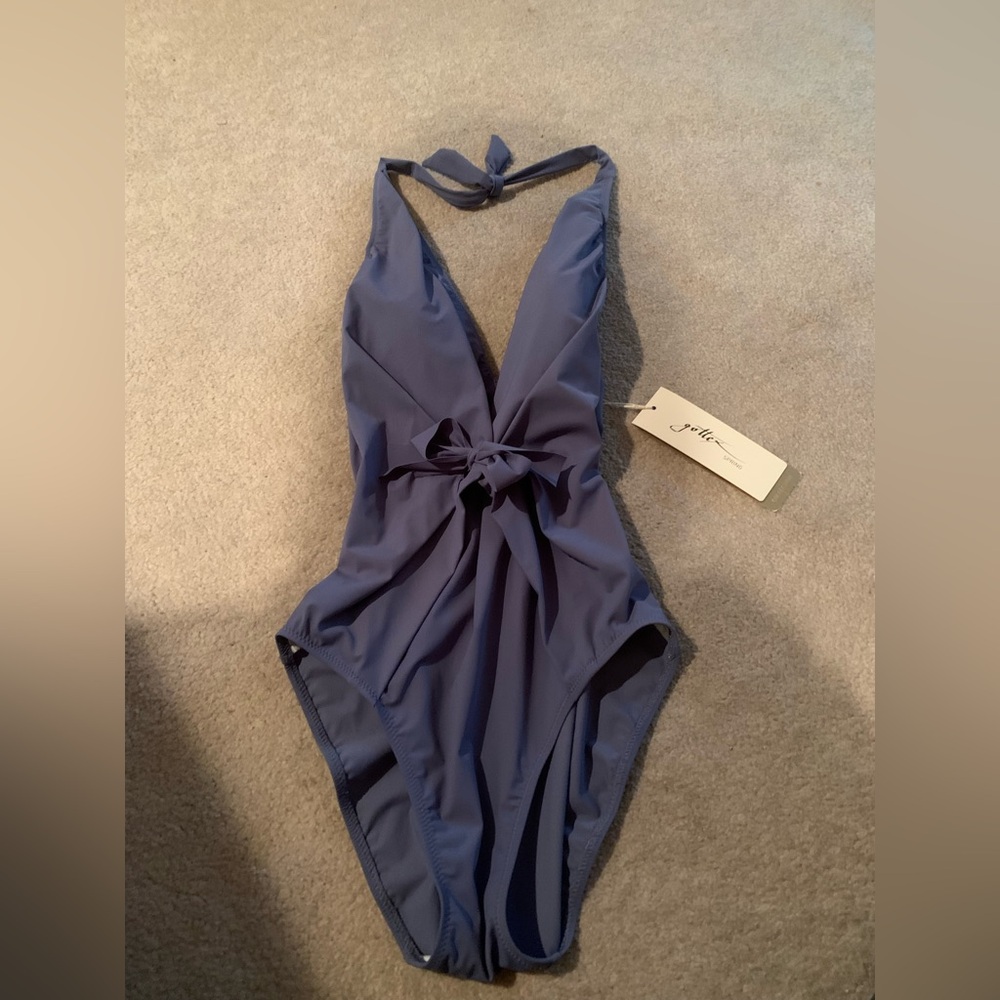 Gottex Dusk Blue One Piece Swimsuit